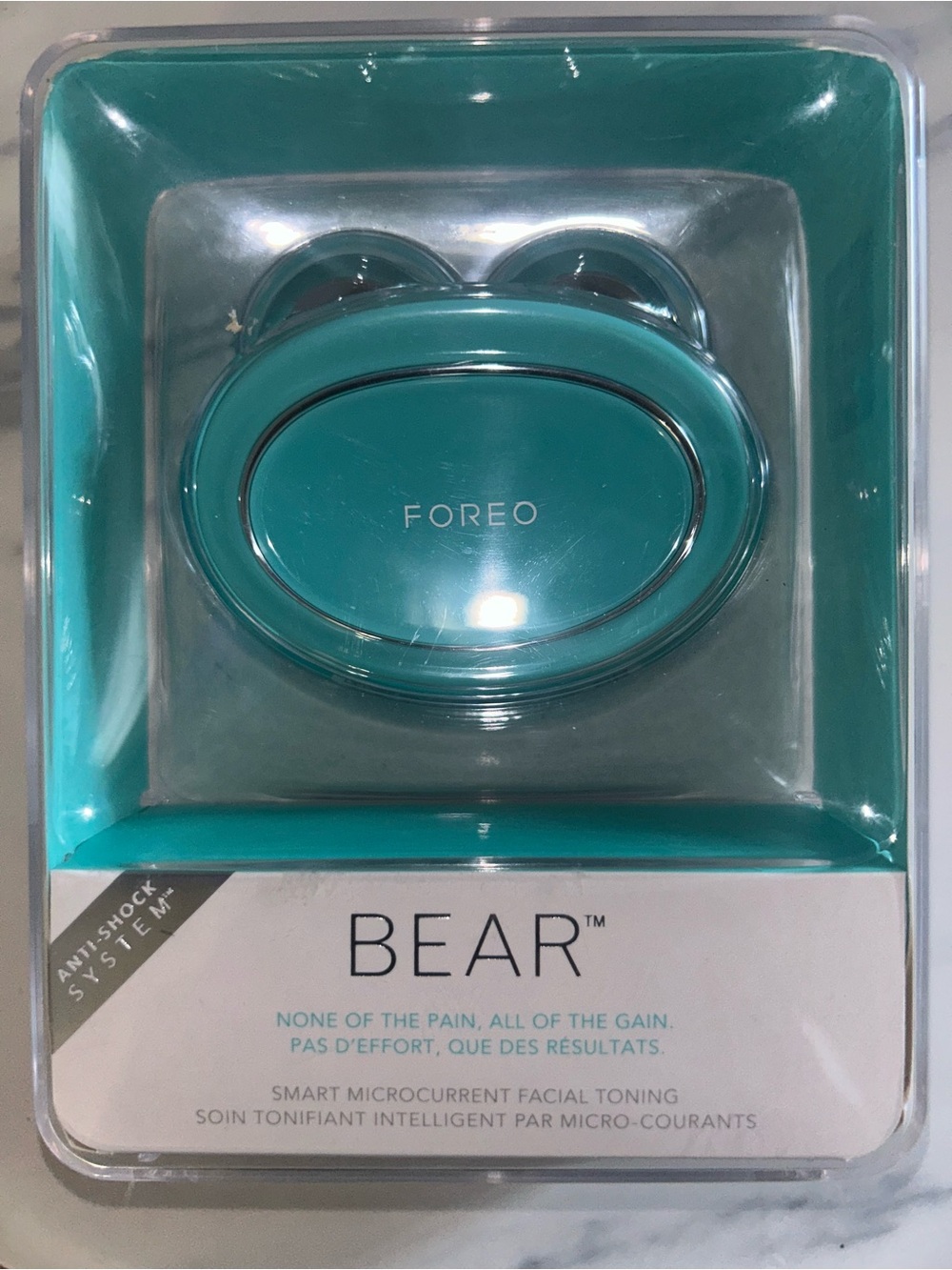 FOREO Turquoise Microcurrent Facial Toning Device - Picture 7 of 7